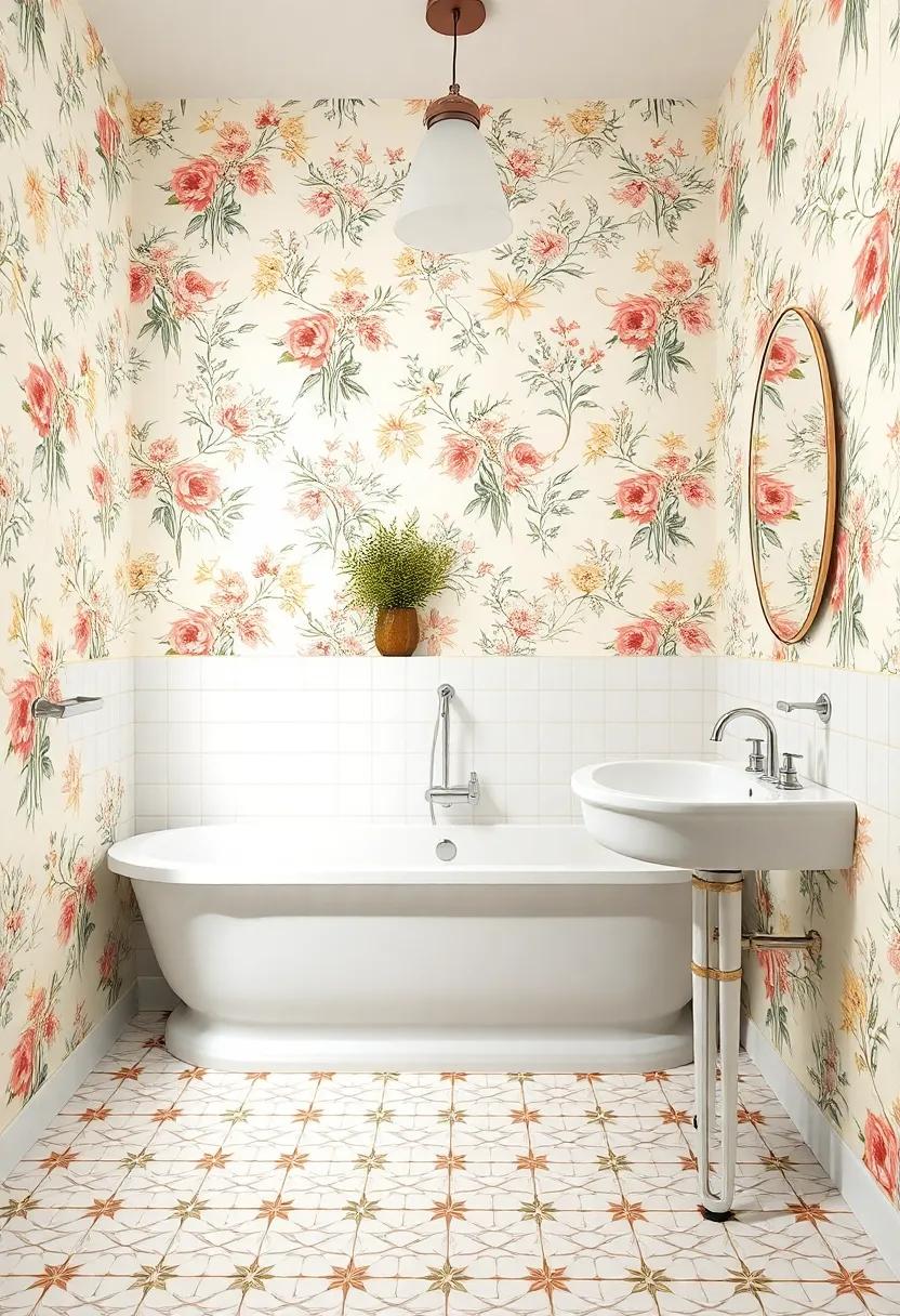 Exploring‍ Patterns: The Charm of Floral and Geometric Wallpapers