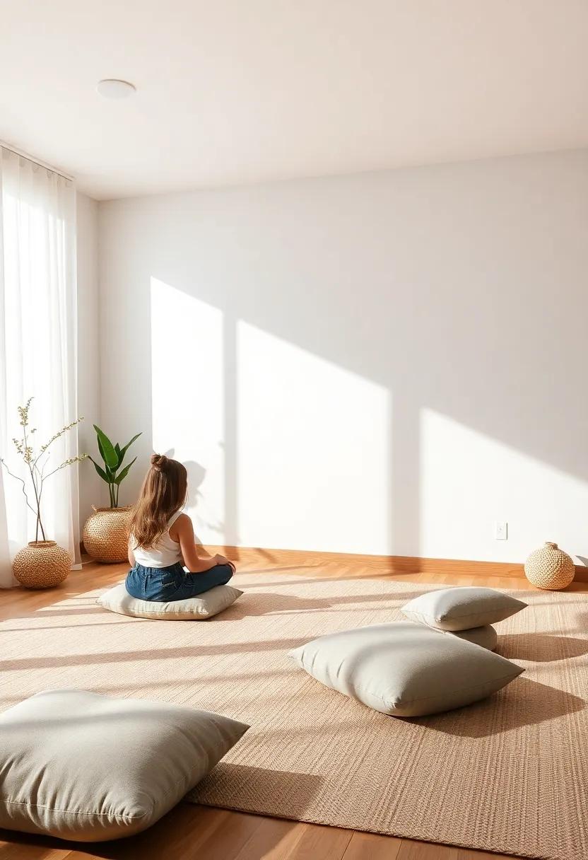 Using Meditation⁢ Cushions and Floor Seating ‍for Relaxed Gathering