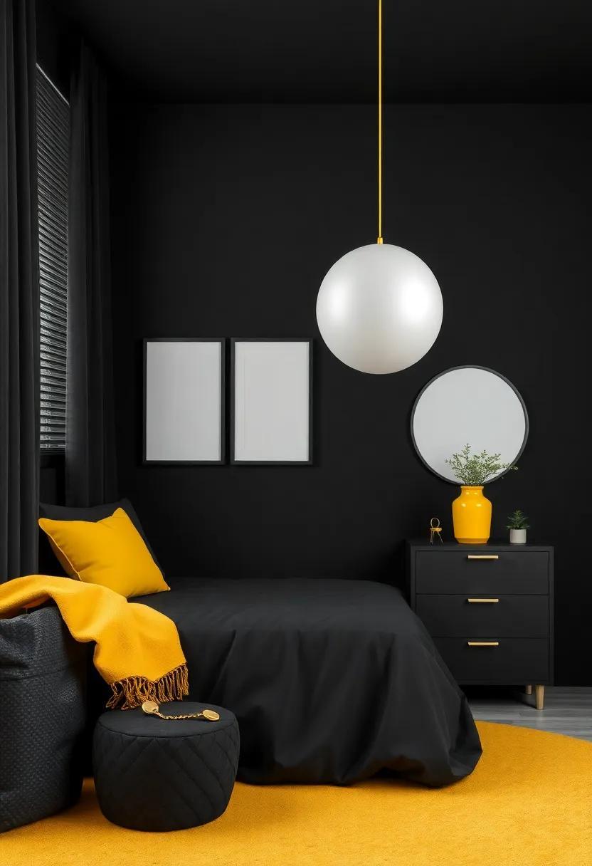 Transforming Teen Spaces: A Stylish Guide to the Black and Yellow Boys’ Room Concept