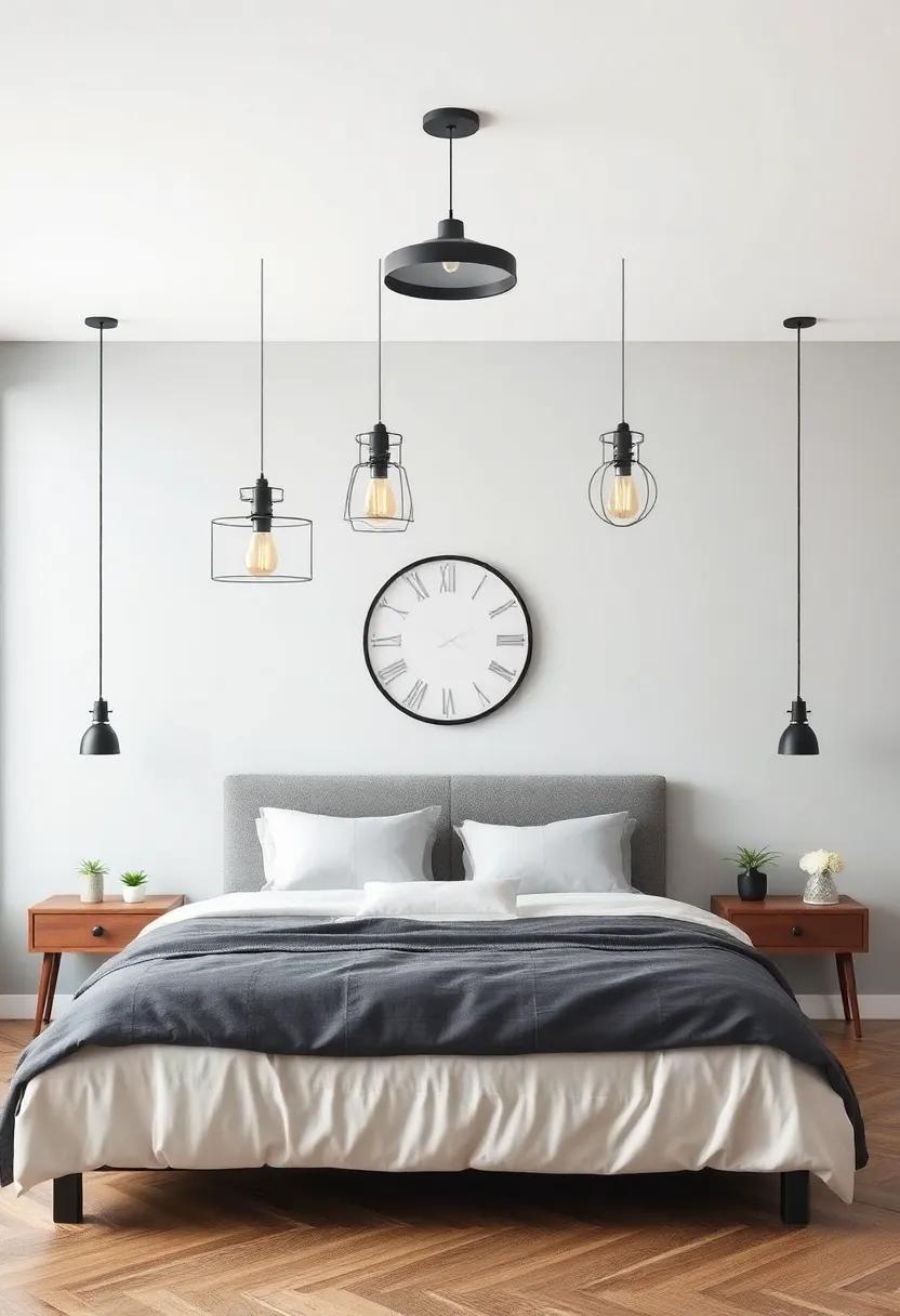 Transform Your Space: Embrace Industrial Charm with Stylish Pendant Lamps for Your Bedroom