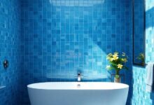 Creating Serenity: Transform Your Space with Luxurious Blue Tile Bathrooms