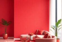 Embrace Elegance: Transform Your Space with Glamorous Crimson Home Design