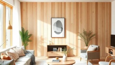 Embracing Light: The Charm of Scandinavian Living Rooms with Natural Wood Accents