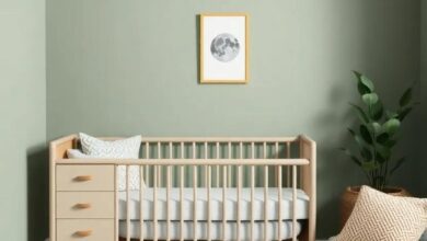 Charming Dusty Green Boys Nursery Ideas: Creating a Calming Space for Your Little One