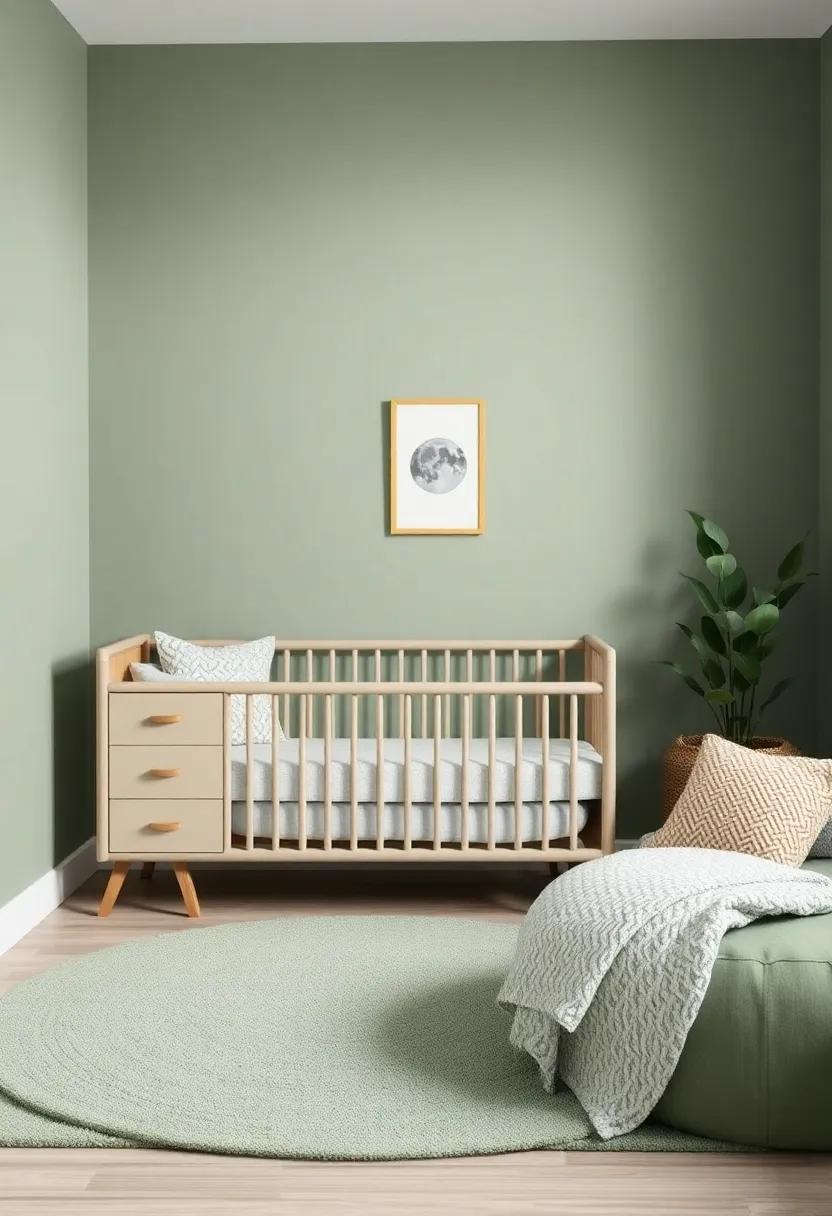 Charming Dusty Green Boys Nursery Ideas: Creating a Calming Space for Your Little One