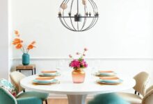 Vibrant Harmony: Transform Your Dining Room with Eclectic Colorful Table Settings