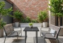 Transforming Industrial Outdoor Spaces: The Aesthetic Appeal of Steel Furniture