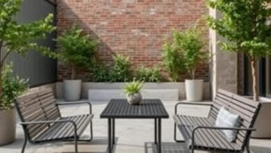 Transforming Industrial Outdoor Spaces: The Aesthetic Appeal of Steel Furniture