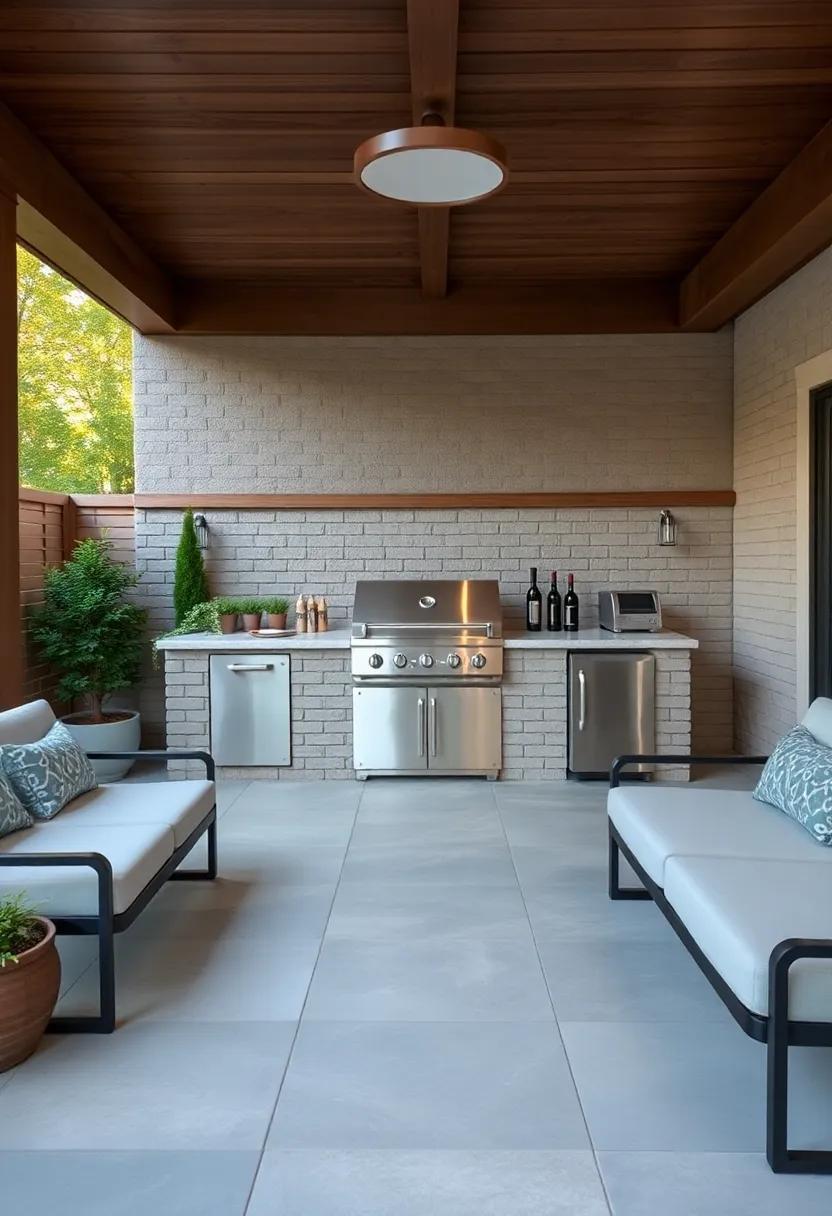 Elevate Your Outdoor Experience: The Allure of a Patio with a Built-in BBQ Station