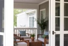 Maximize Your Space: Stylish Screened Porch Furniture With Clever Built-In Storage Solutions