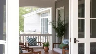 Maximize Your Space: Stylish Screened Porch Furniture With Clever Built-In Storage Solutions