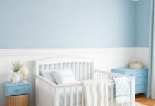 Creating Calm: Designing a Soft Blue and White Nursery for Your Little Boy