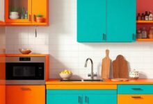 Exploring Eclectic Kitchen Designs: The Vibrant Appeal of Colorful Cabinetry