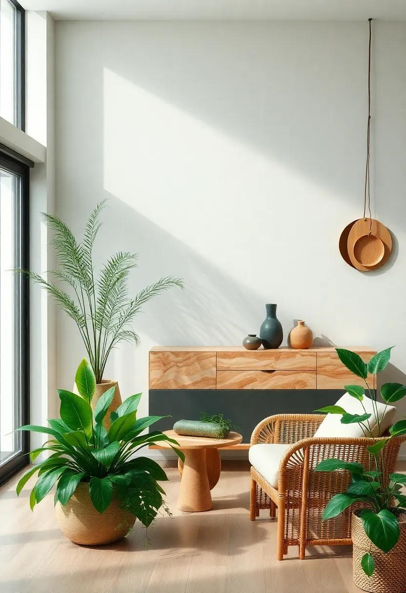 Elevate Your Space: Embracing Green Luxury Home Decor with Natural Materials