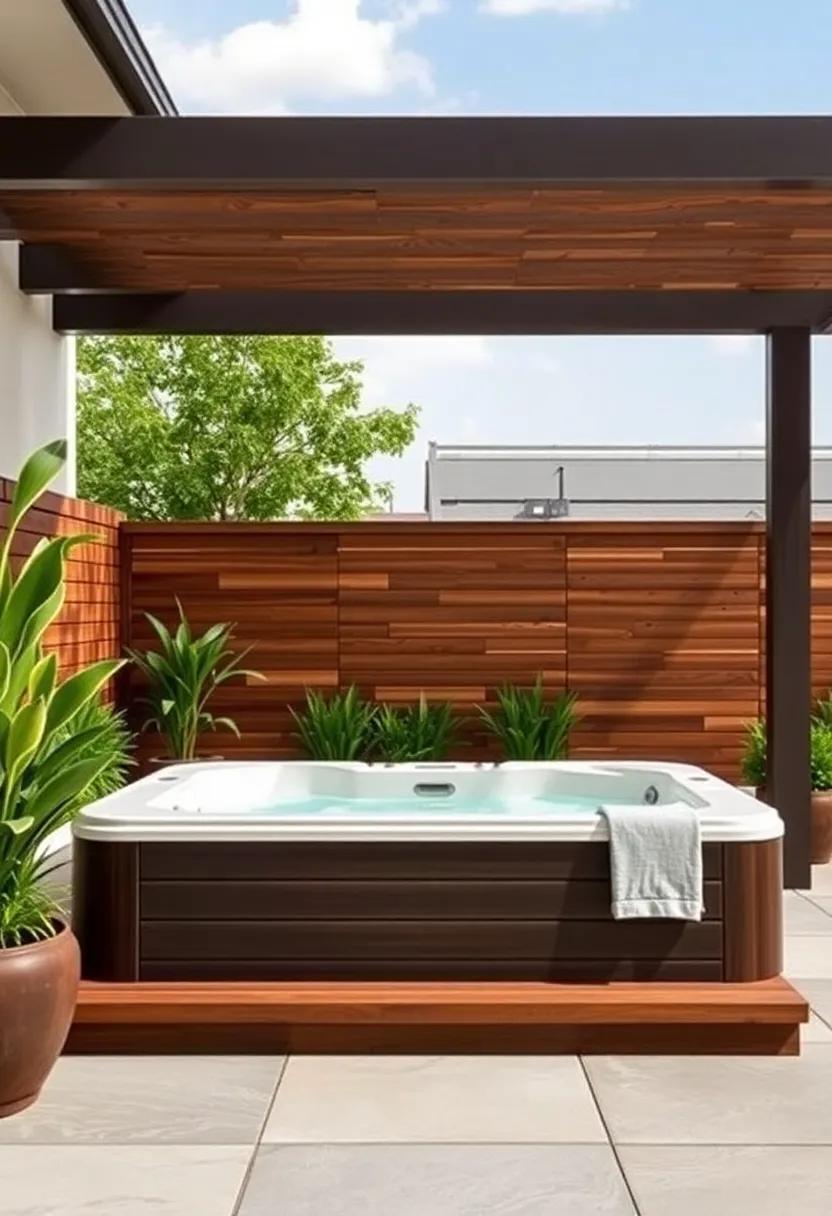 Transform Your Outdoor Space: Innovative Patio Designs Featuring Relaxing Hot Tubs