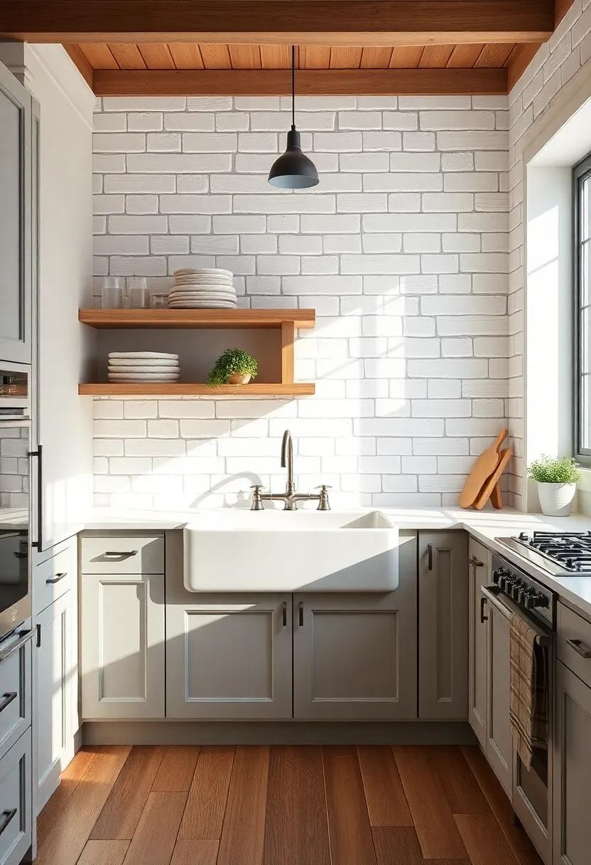 Embracing Nostalgia: Cottagecore Kitchens Featuring Timeless Farmhouse Sinks