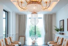 Transform Your Dining Area: The Allure of Crystal Chandeliers for Glamorous Elegance