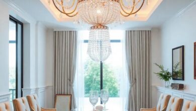 Transform Your Dining Area: The Allure of Crystal Chandeliers for Glamorous Elegance