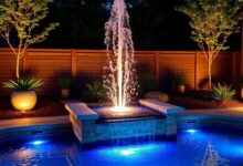 Transform Your Outdoor Space: The Allure of LED-Lit Patio Water Features