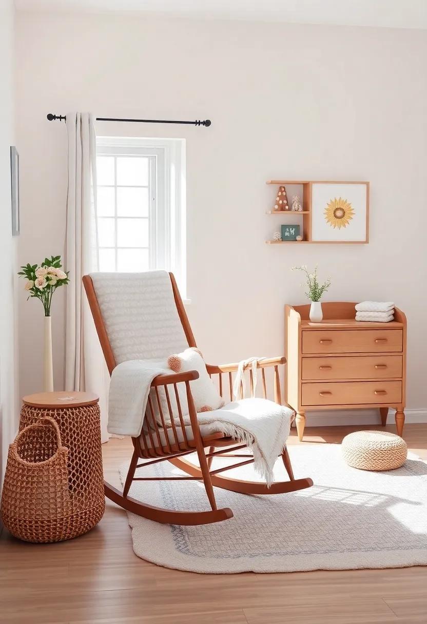 Embracing Comfort: Designing the Perfect Nursery with a Cozy Rocking Chair Setup