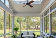 Elevate Your Outdoors: The Allure of High Ceilings in Screened Porches