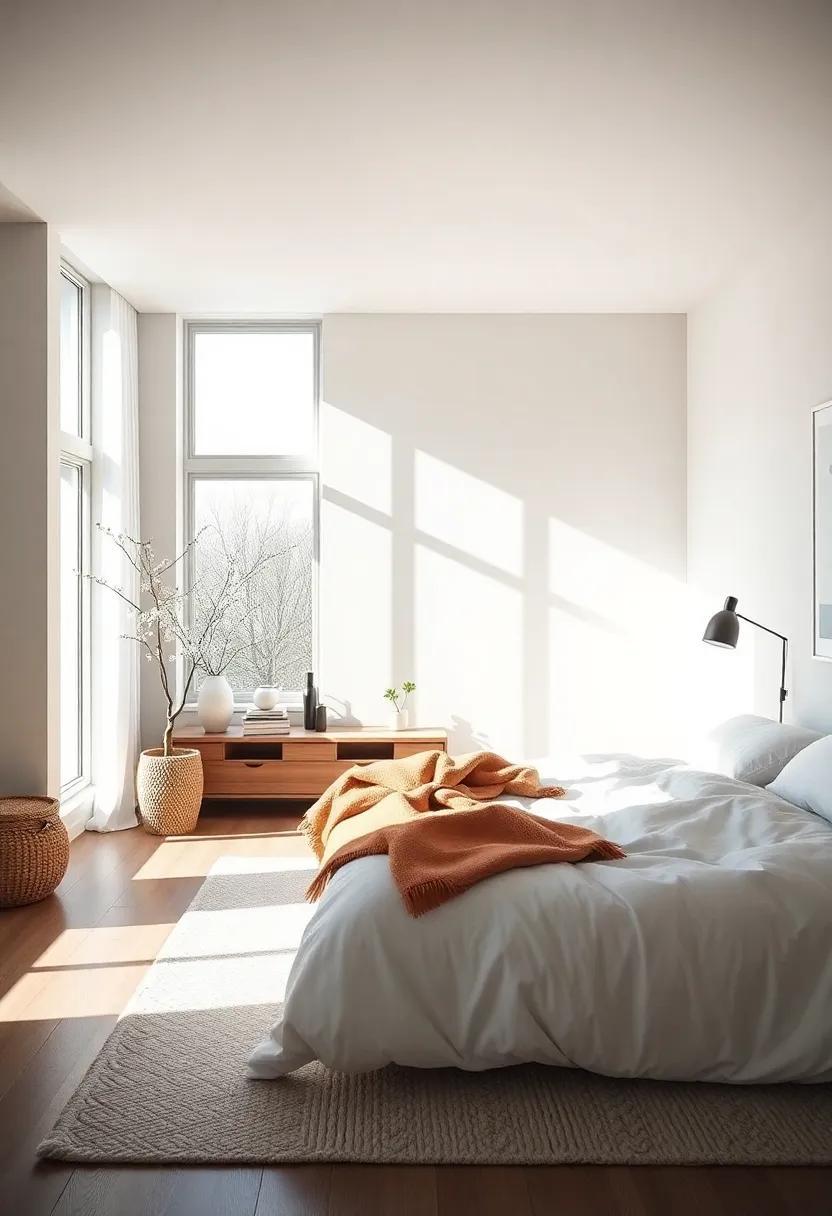 Embracing Tranquility: Designing a Scandinavian Bedroom Bathed in Natural Light