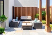 Transform Your Outdoor Space: Creative Ideas for Mixed Stone and Wood Patio Flooring