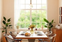 Embracing Warmth: Transform Your Dining Room into a Summer Oasis of Style and Comfort