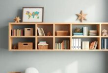 Creating an Inviting Boys Nursery: The Benefits of Open Shelving for Play and Organization