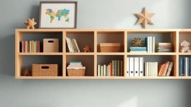 Creating an Inviting Boys Nursery: The Benefits of Open Shelving for Play and Organization