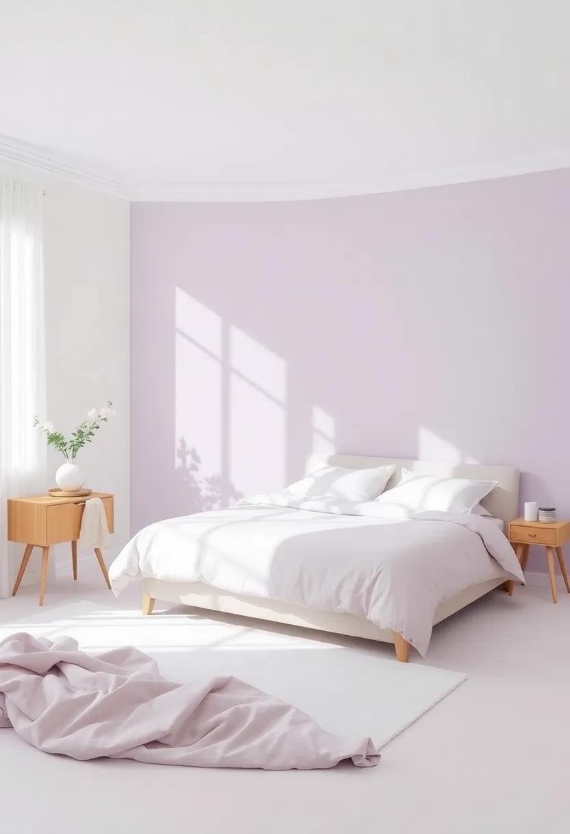 Whispers of ‌Lavender and Pale Sage in a Modern Sanctuary