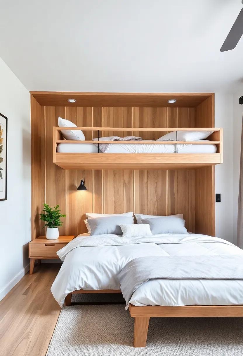 Elevated Sleepers: Lofted Beds⁣ Creating Space for Everything Below