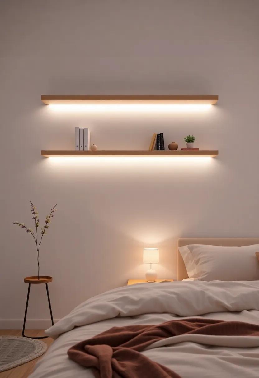 Creating a ⁤Cozy Atmosphere with⁣ Soft LED⁣ Strip Lighting Under Shelves