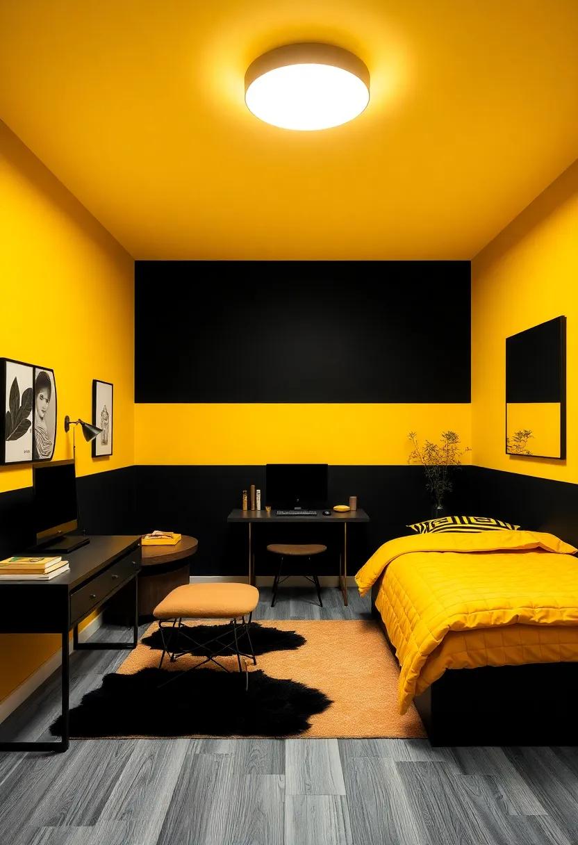 Transforming ⁤the ⁣Aesthetic:⁣ Embracing the Bold ​Blend of Black and⁣ Yellow