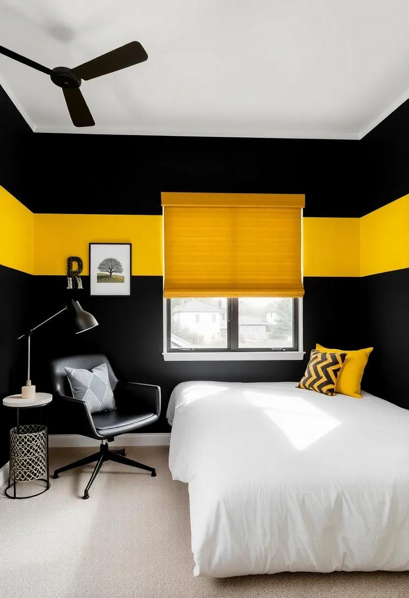 Bringing​ Nature ⁤Inside: Using plants to ⁣Refresh the ‍Black ‍and​ Yellow Vibe