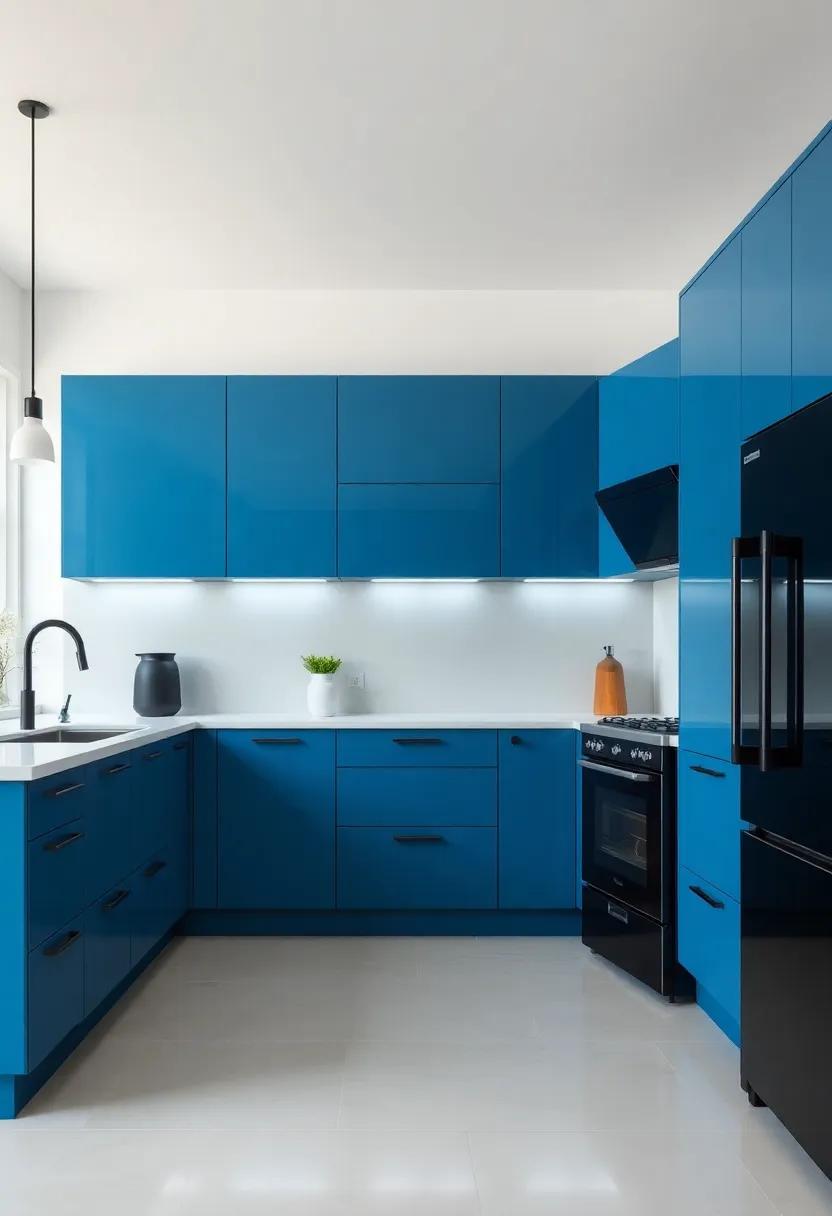 The Allure⁢ of Contrasting ‍Colors in Modern ⁣Kitchen⁢ Design