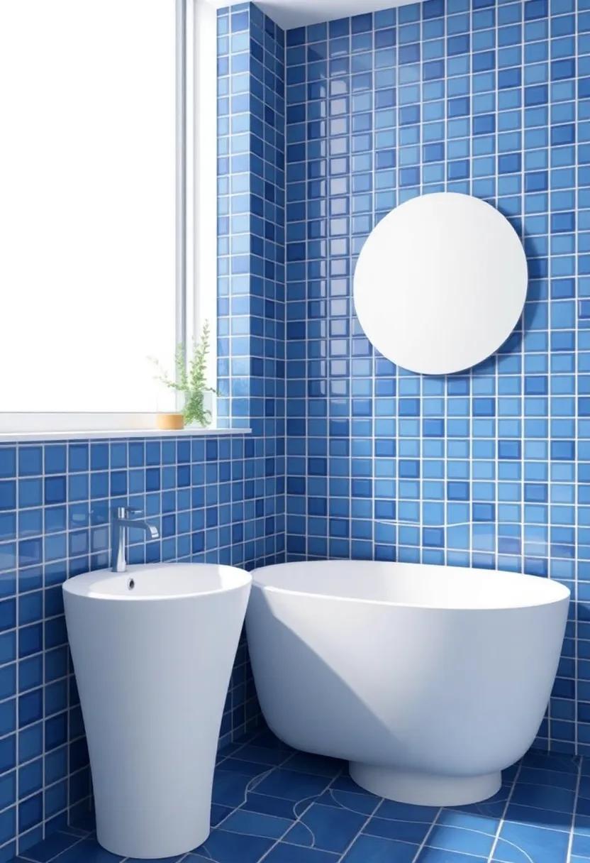 Creating Depth with Blue ⁣Tiles: Choosing the Right Patterns and​ Sizes