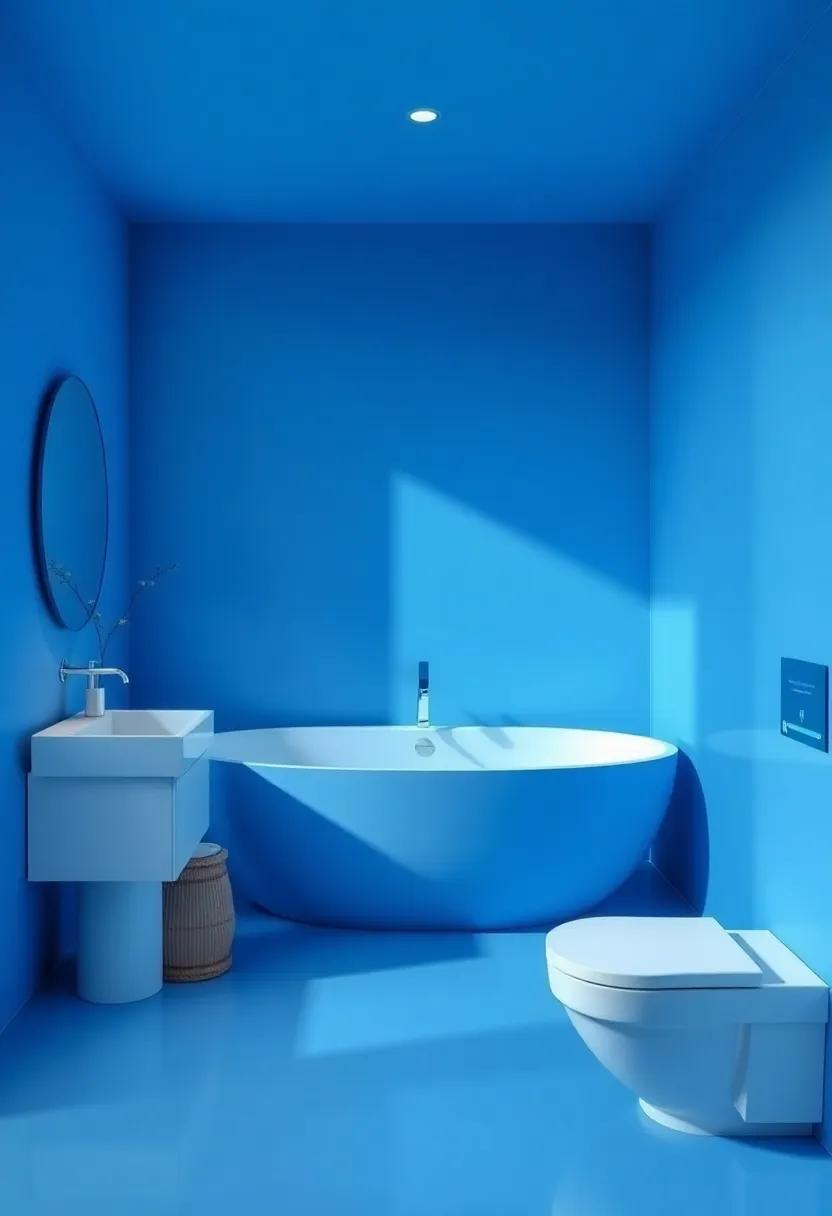 Nature-Inspired Elements to Enhance Your Blue Bathroom​ Serenity