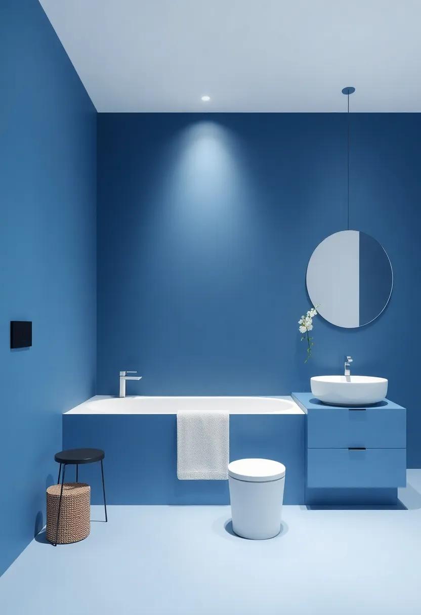 The Power ‌of Minimalism: Keeping Your Blue Bathroom Clutter-Free