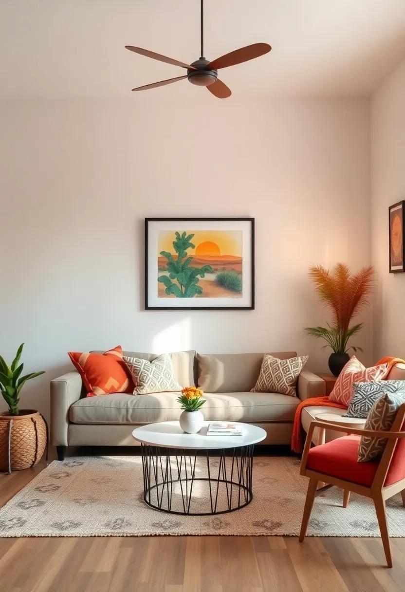 Creating a Focal ⁢Point with Unique Boho Wall⁣ Art