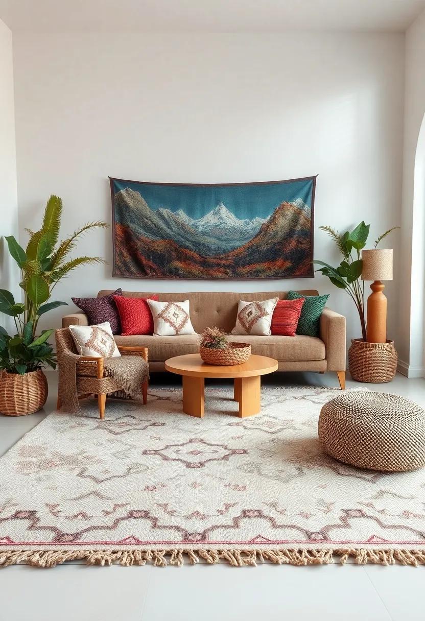 Lush ⁢Textiles: ‌From ⁣Throw Pillows to Floor‍ Rugs