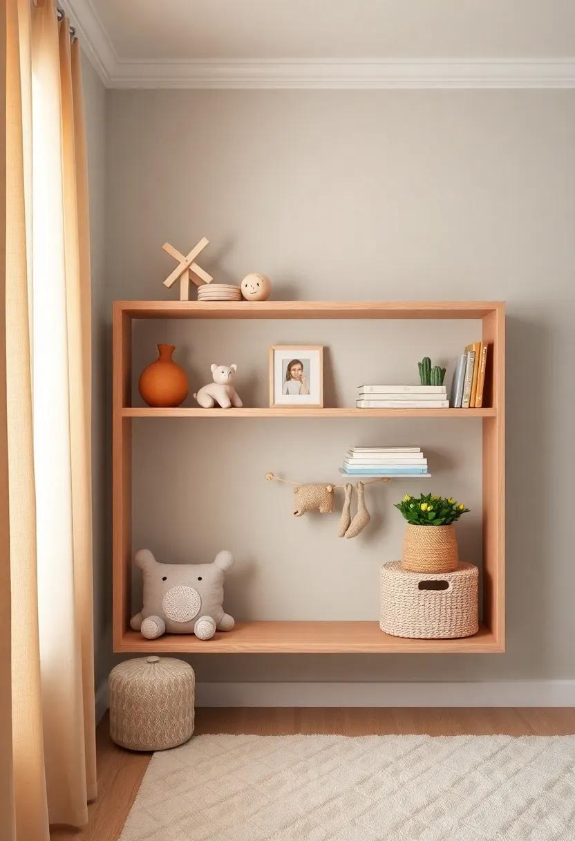 Creating a Whimsical Atmosphere for Your ​Boys Nursery with⁤ open Shelving ⁤Designs