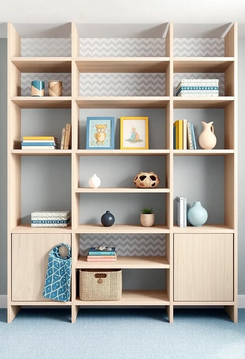 Playing with Patterns and Textures: Designing Shelving that​ Inspires