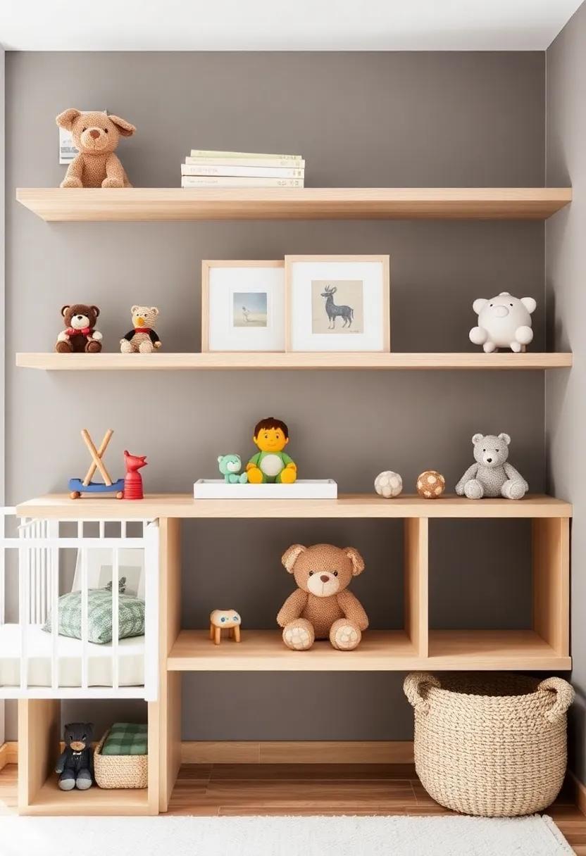 Showcasing Favorite Toys: Turning ​Open Shelving into a Personal Gallery