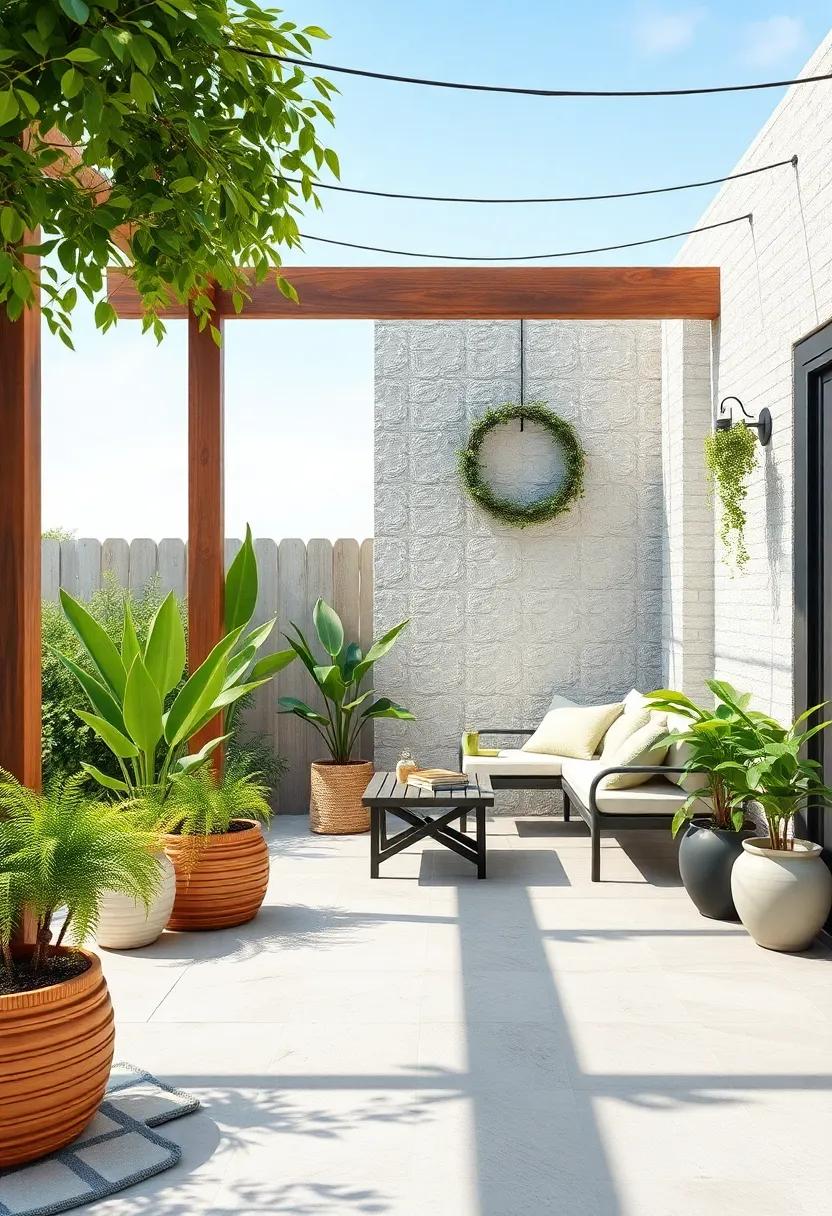 Spruce Up Your Patio⁤ with Eye-Popping Wall Murals