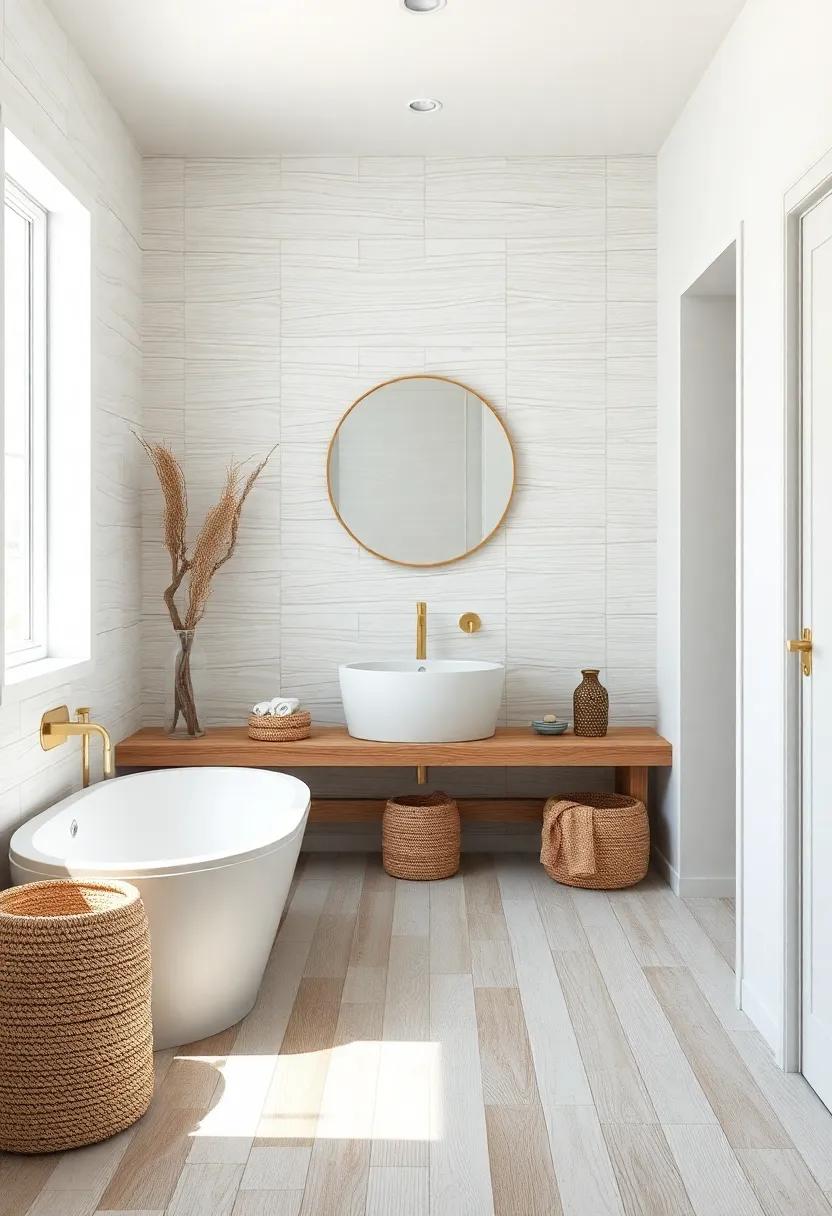 driftwood Delights: ⁣Unique Wooden ‍Elements for a Beachy Vibe