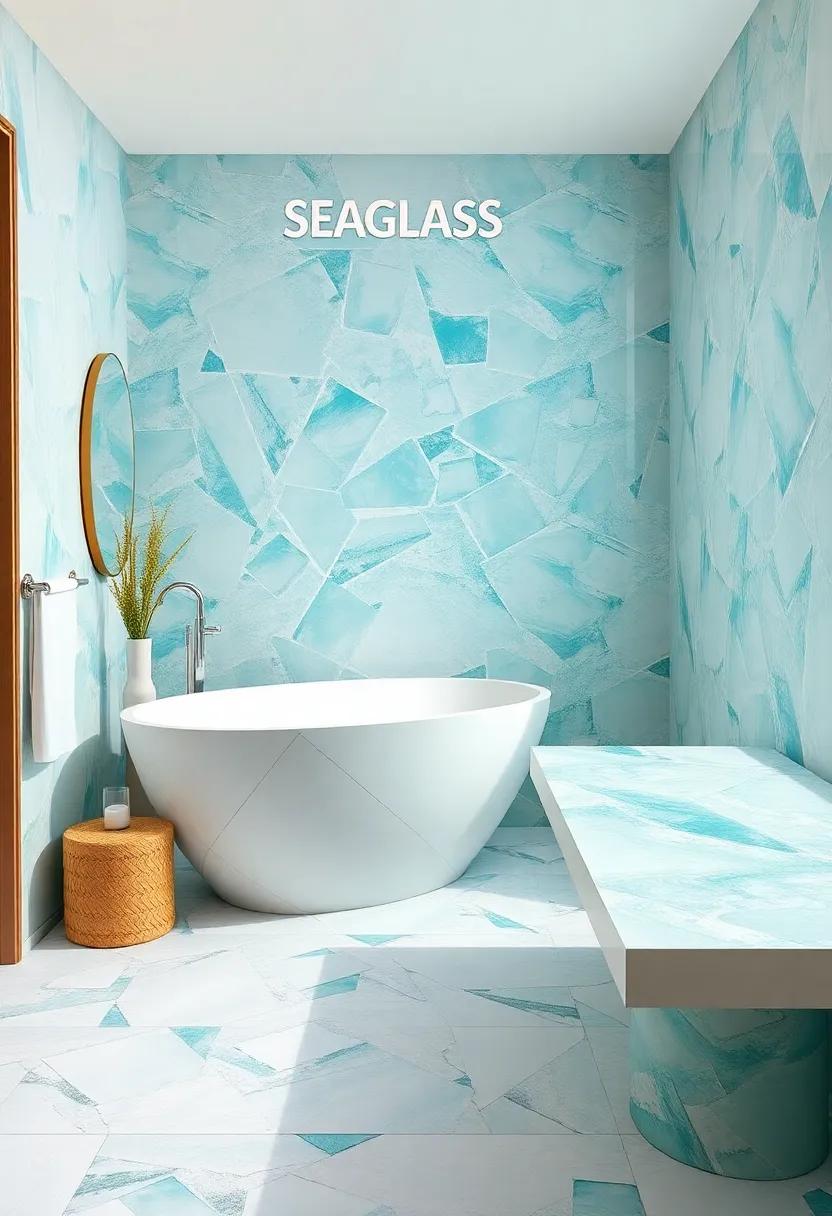 Seaglass‌ Wonders:‌ Incorporating Glass Elements ⁢for a Coastal‍ Touch