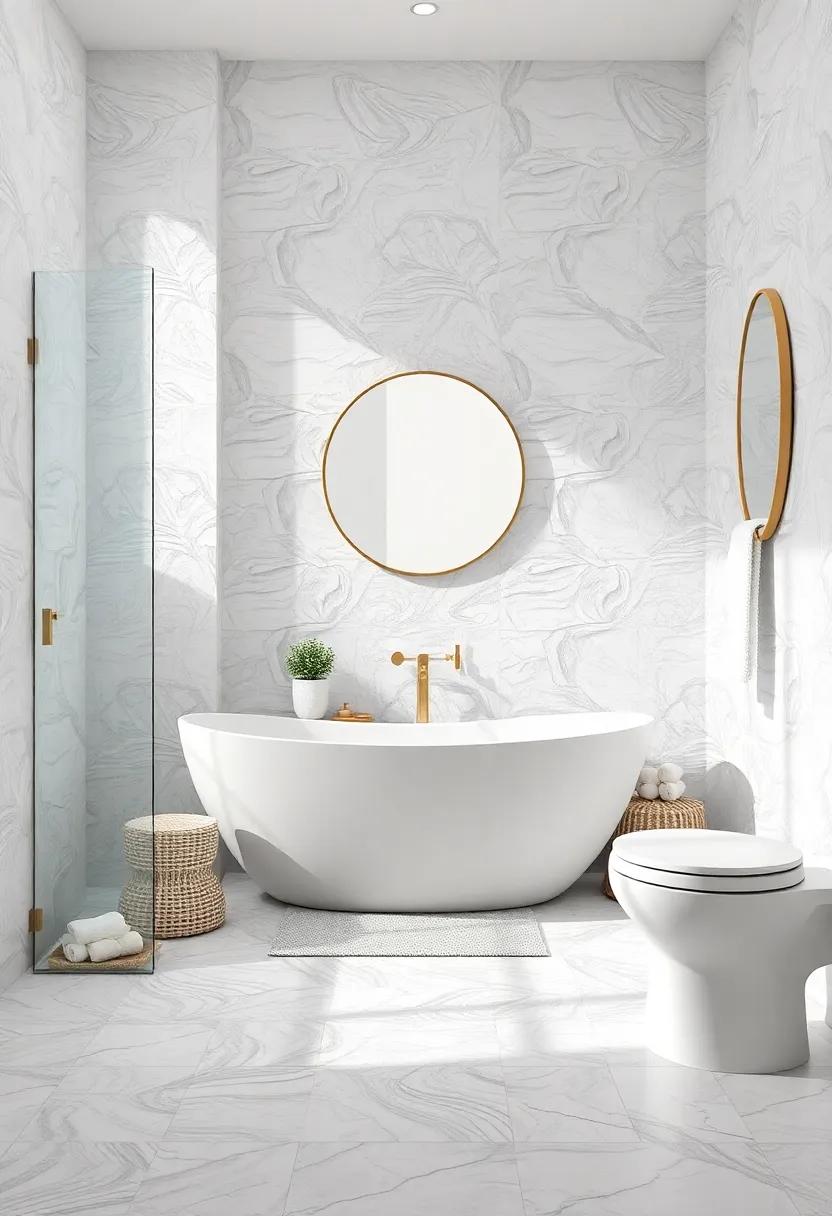 seashell Accents: Infusing Marine Elements into⁣ Bathroom Decor