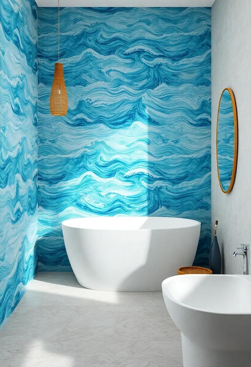 Underwater Inspirations: Artistic​ Tile Patterns Mimicking Ocean Waves