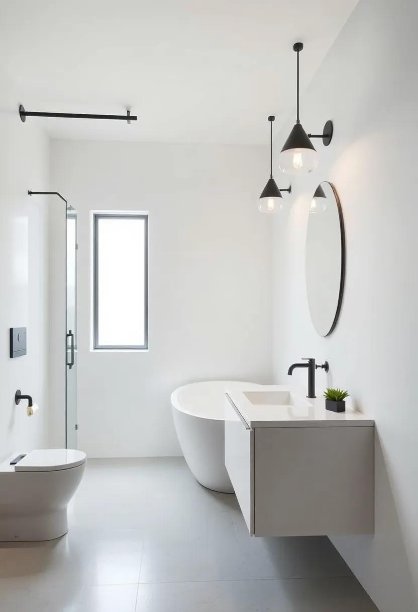 Focal Points:‌ Utilizing Statement Lighting To Elevate Bathroom Ambiance